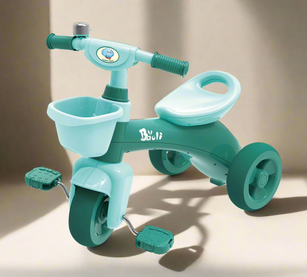 Tricycle Kids Ride-On (Green) - 57.5 x 33.5 x 57.5 cm