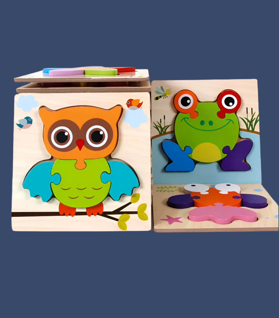 3D Wooden Puzzle - Owl