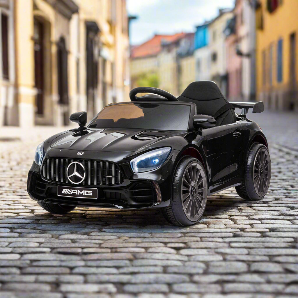 Licensed Mercedes GTR Replica Ride-on Car for Children (Black)