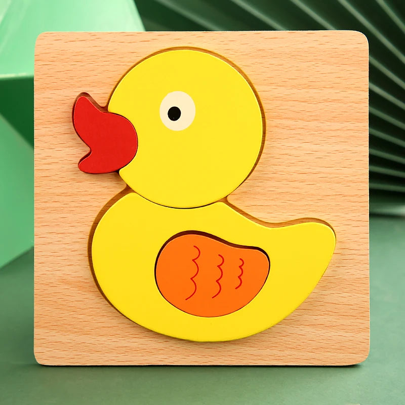 3D Wooden Puzzle - Car