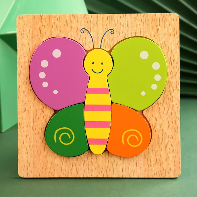 3D Wooden Puzzle - Ladybug