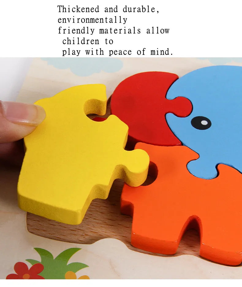 3D Wooden Puzzle - Car