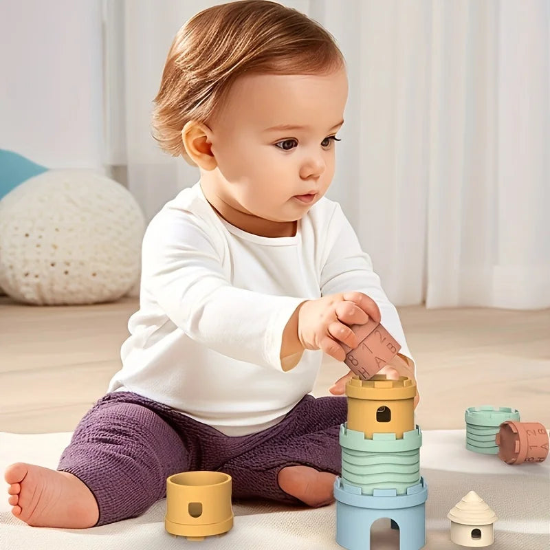 Silicone Stacking Tower Blocks