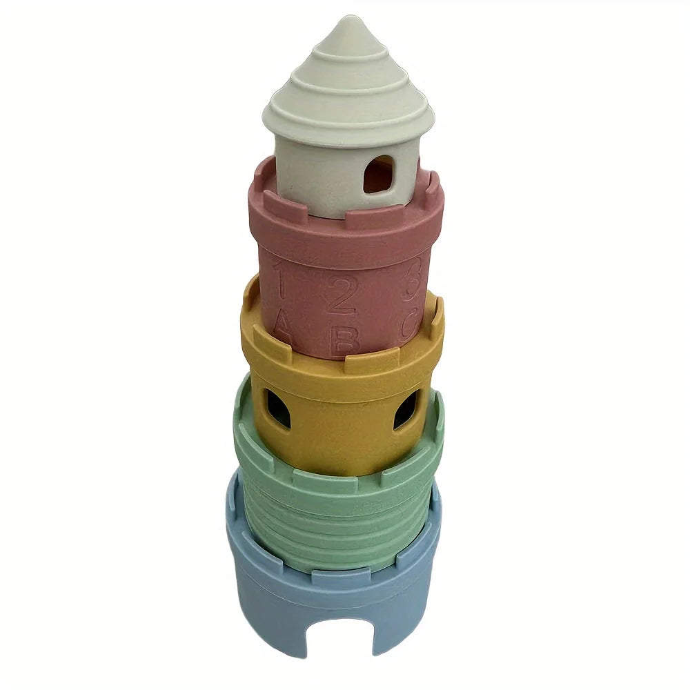 Silicone Stacking Tower Blocks