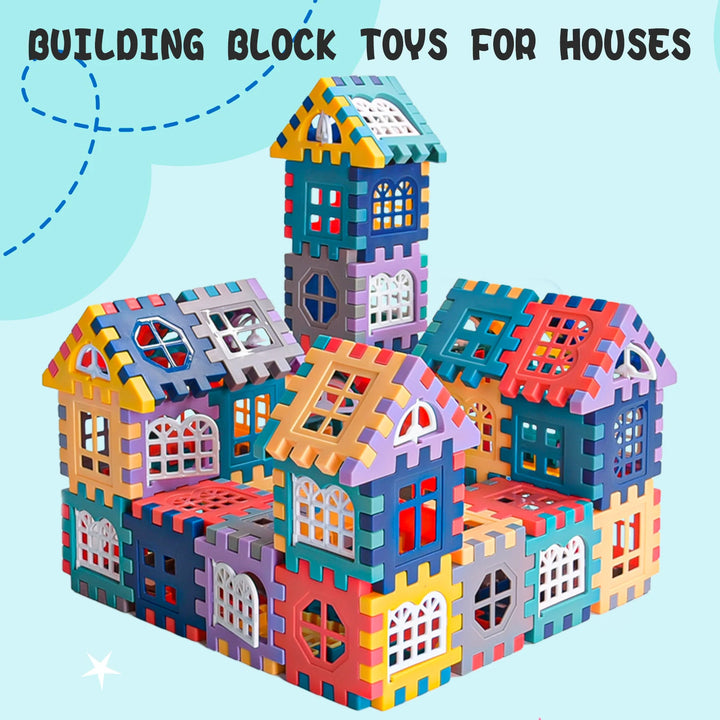 104pcs House Building Blocks