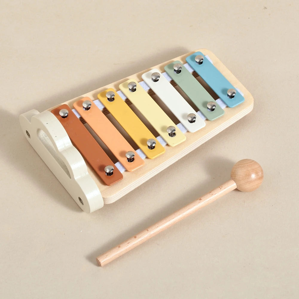 Squirrel Maracas Montessori Musical Instrument