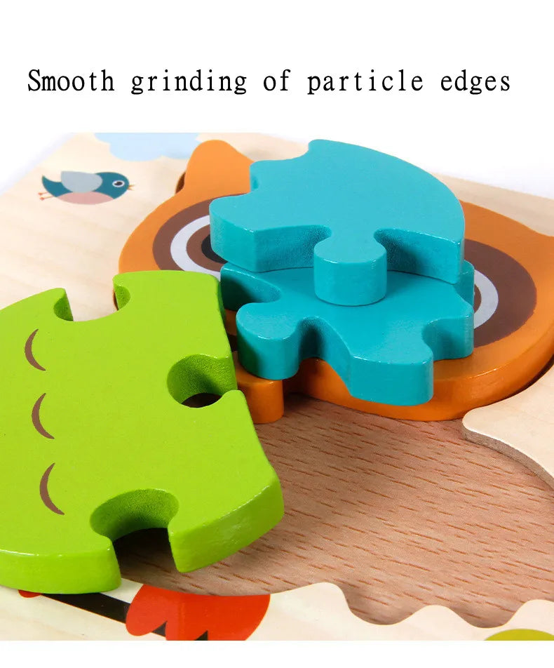 3D Wooden Puzzle - Ladybug