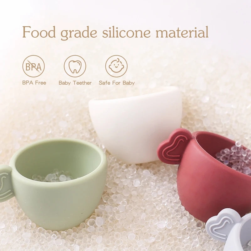 Wooden and Silicone Tea Set