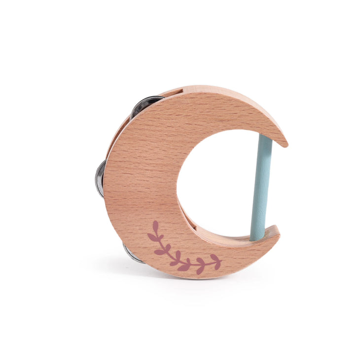 Moon Mini Tamborine Montessori Musical Instrument