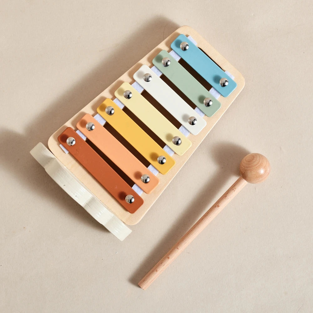 Squirrel Maracas Montessori Musical Instrument