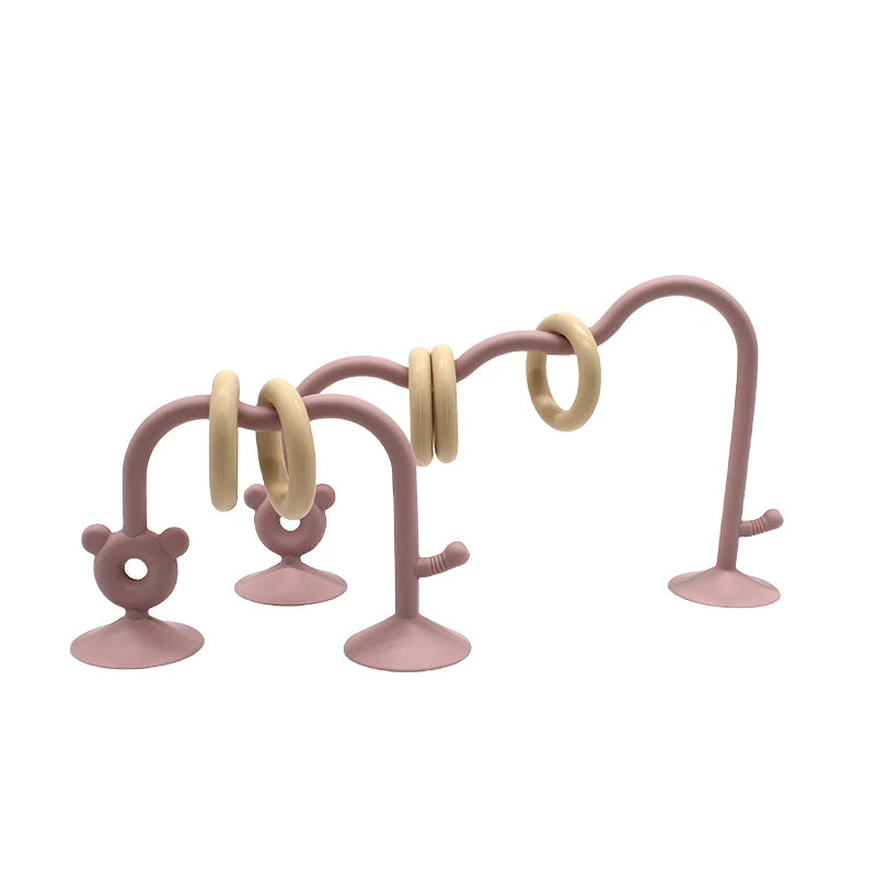 Silicone Tabletop Ring Toy - Purple