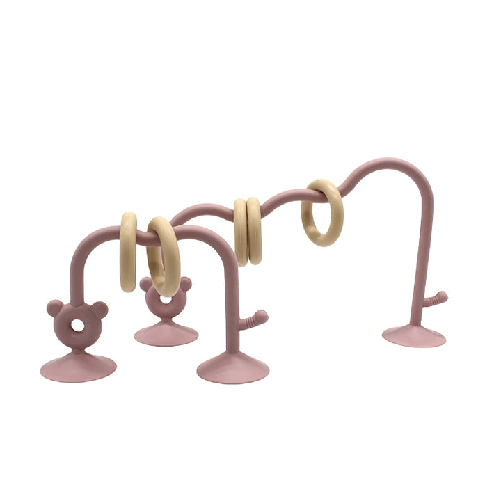 Silicone Tabletop Ring Toy - Purple