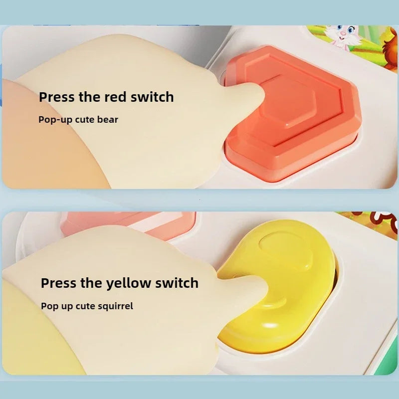 Interactive Pop up Animal Activity Toy