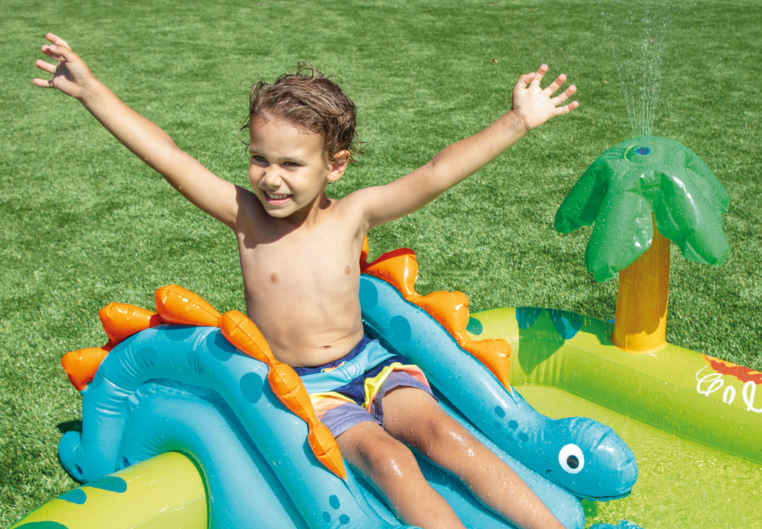 Intex Little Dino Inflatable Play Centre 57166
