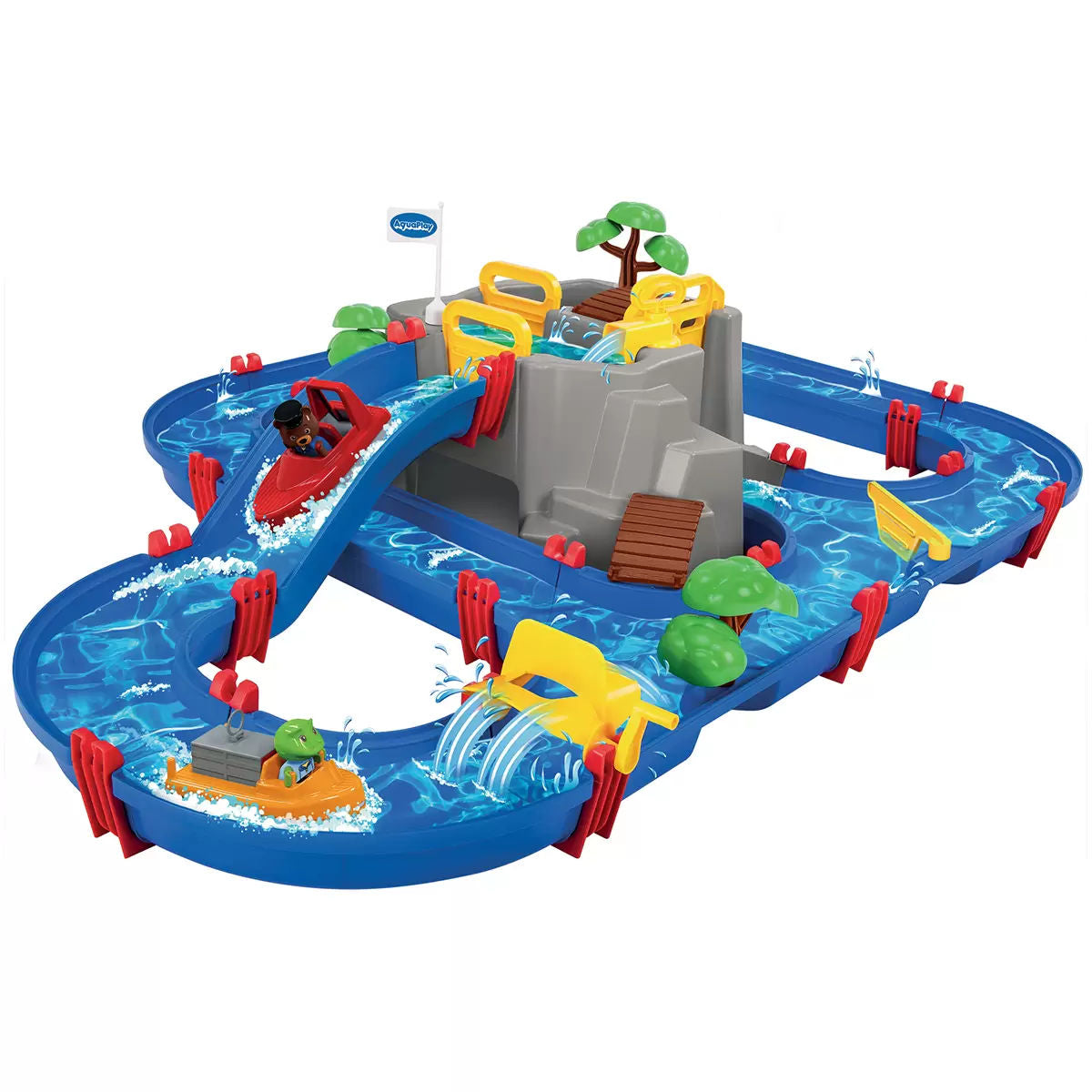 Mountain lake playset