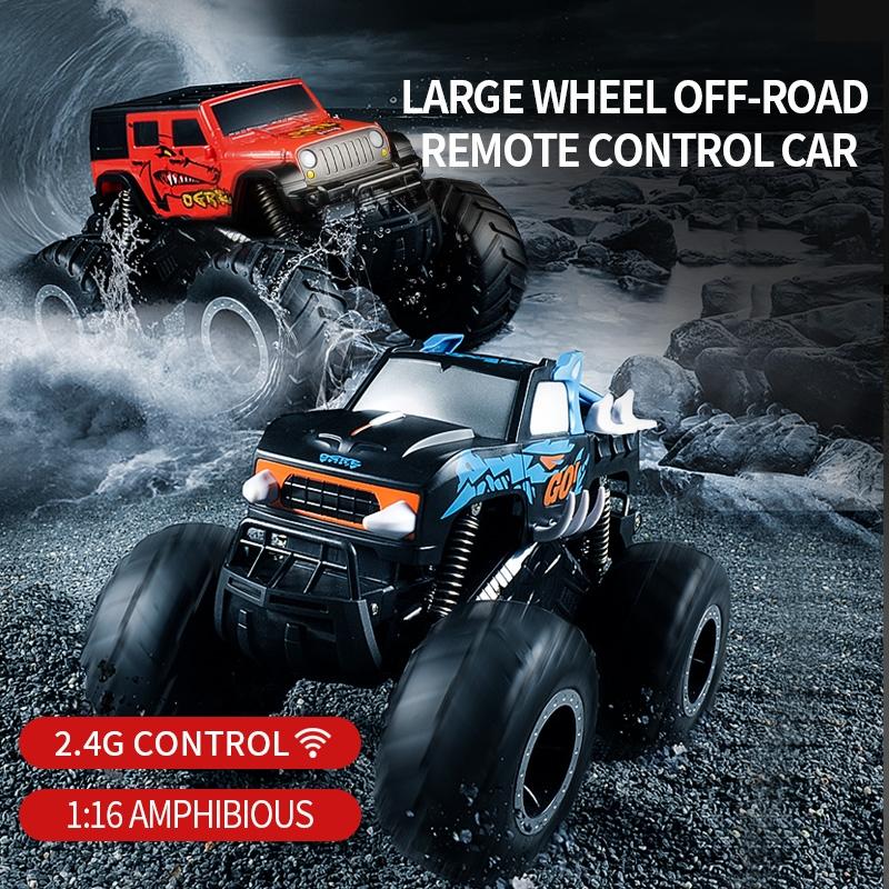 Amphibious Rc Car - Type b Ab Model - Red