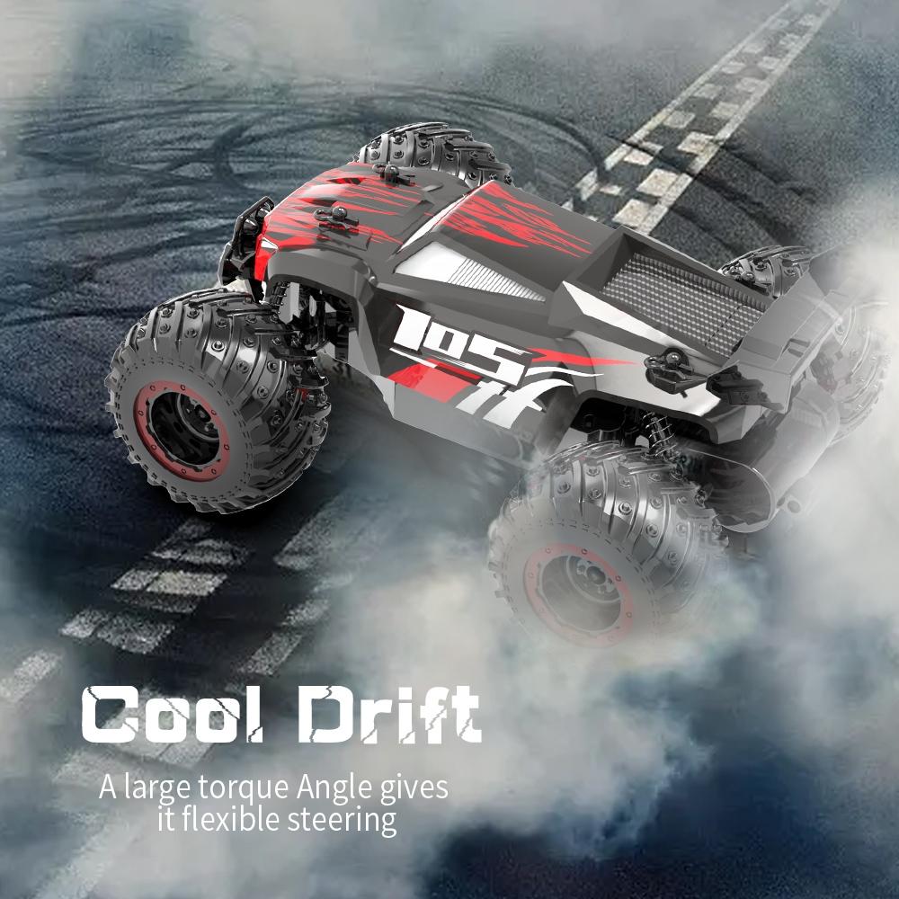 Off-road 2.4g Rc Electric Climbing Vehicle - Black Blue