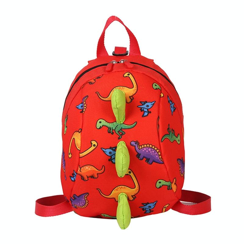 Durable Dinosaur Backpack for Kids - Lost Proof - Blue