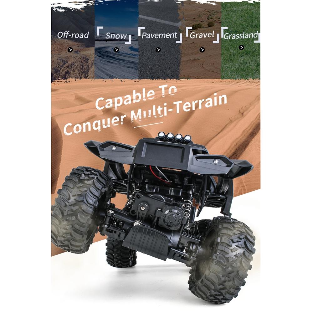 6-drive 2.4g Rc Off-road Car - Remote Control Vehicle - Green