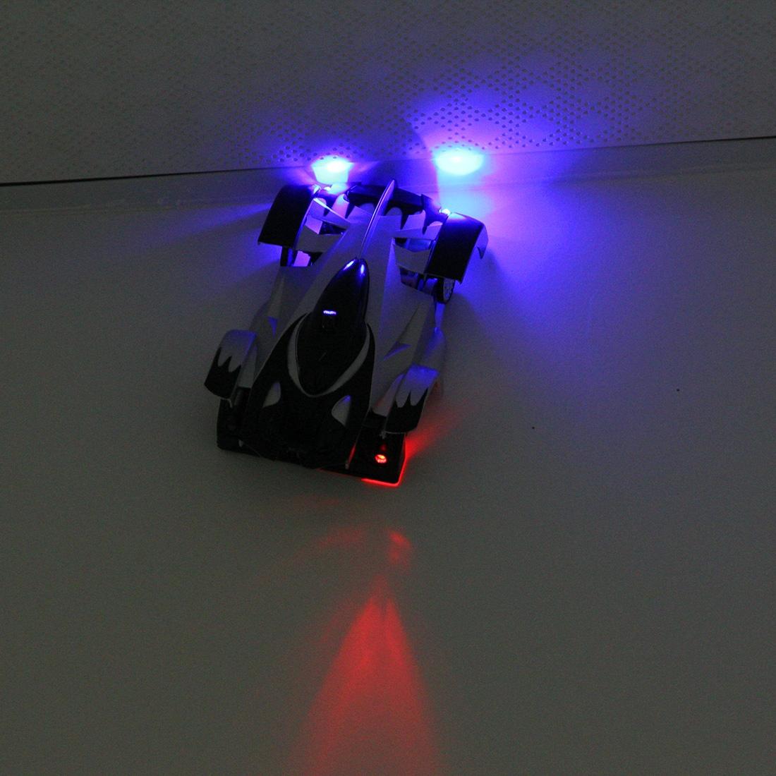 Superior Infrared Remote Control Wall Climbing Stunt Car - Blue
