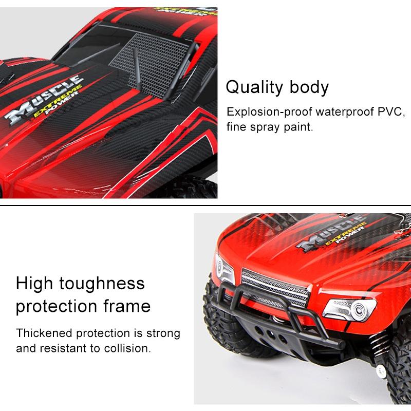 1 16 Off-road Rc Drift Car with 2.4g Wireless Remote Control - Red